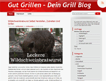 Tablet Screenshot of gut-grillen.de